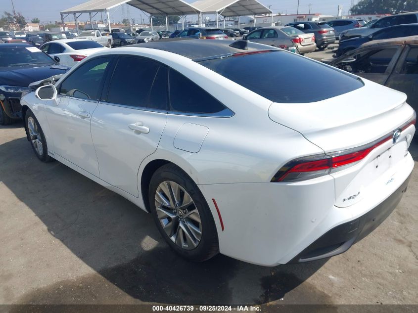 VIN JTDAAAAA2NA006575 2022 TOYOTA MIRAI no.3