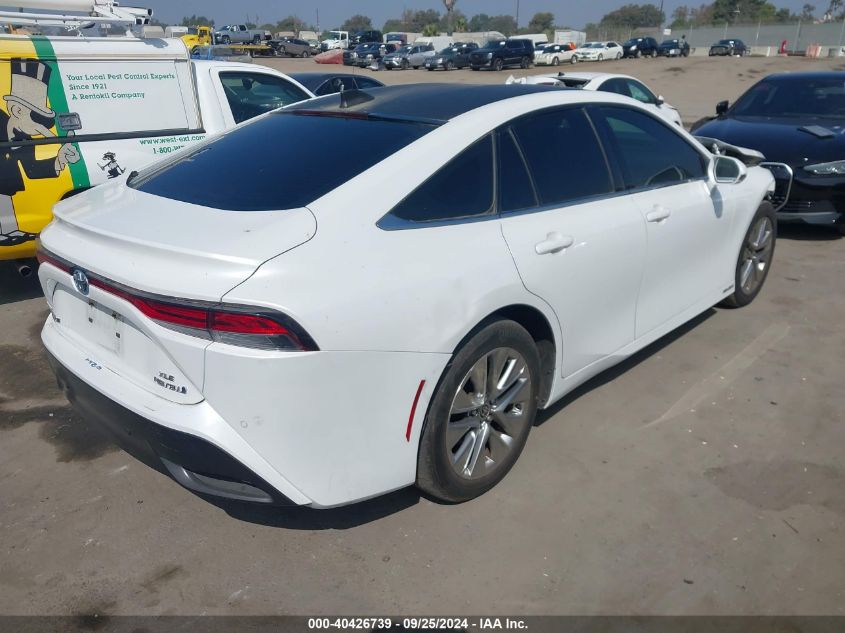 VIN JTDAAAAA2NA006575 2022 TOYOTA MIRAI no.4