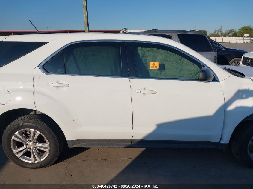 2016 Chevrolet Equinox Ls VIN: 2GNALBEKXG1170308 Lot: 40426742