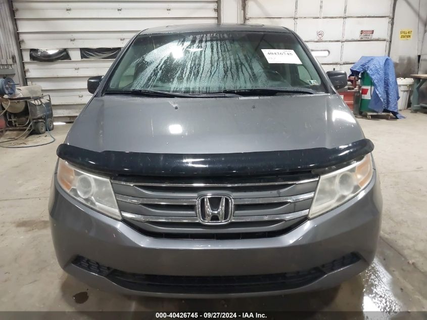 2012 Honda Odyssey Ex-L VIN: 5FNRL5H68CB006249 Lot: 40426745