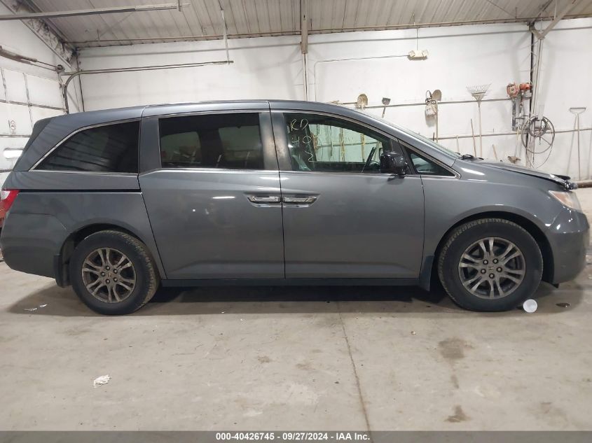 2012 Honda Odyssey Ex-L VIN: 5FNRL5H68CB006249 Lot: 40426745