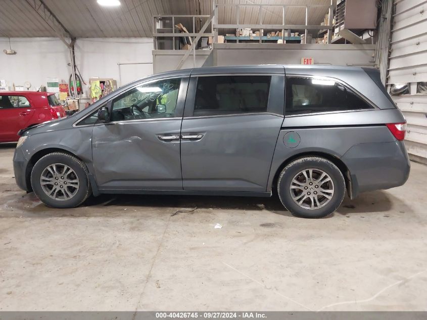 2012 Honda Odyssey Ex-L VIN: 5FNRL5H68CB006249 Lot: 40426745