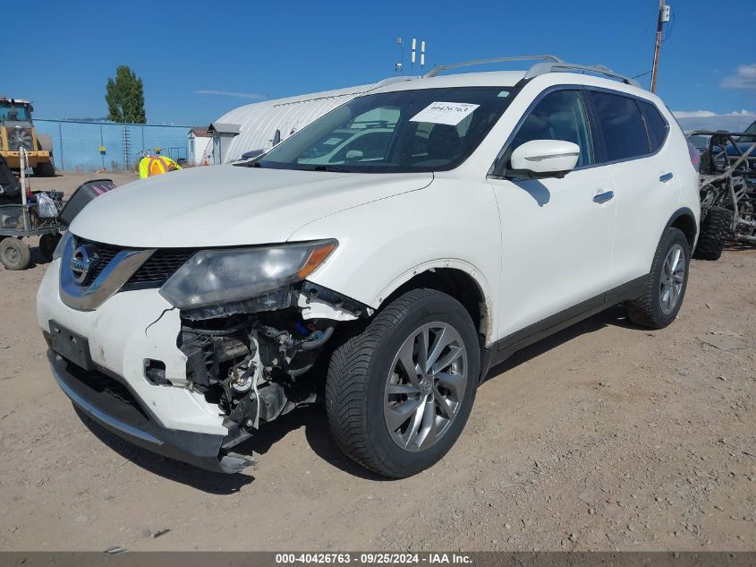 5N1AT2MV2FC814666 2015 NISSAN ROGUE - Image 2