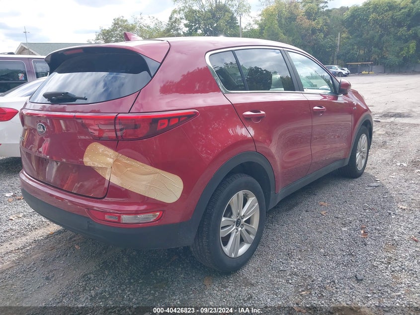 VIN KNDPMCAC7K7518873 2019 KIA SPORTAGE LX