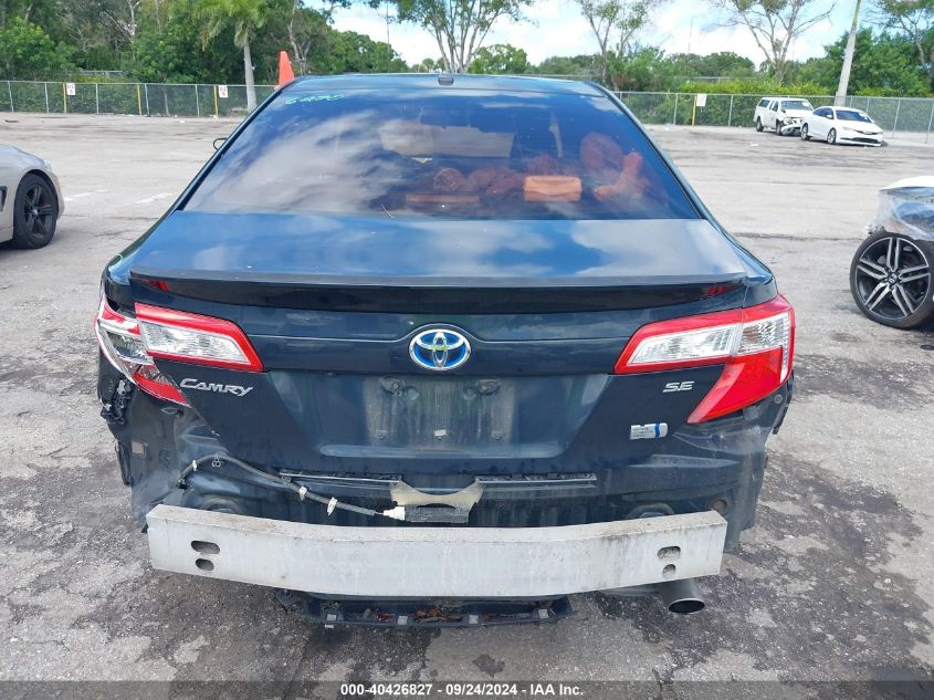 2014 Toyota Camry Hybrid Se Limited Edition VIN: 4T1BD1FK0EU121604 Lot: 40426827