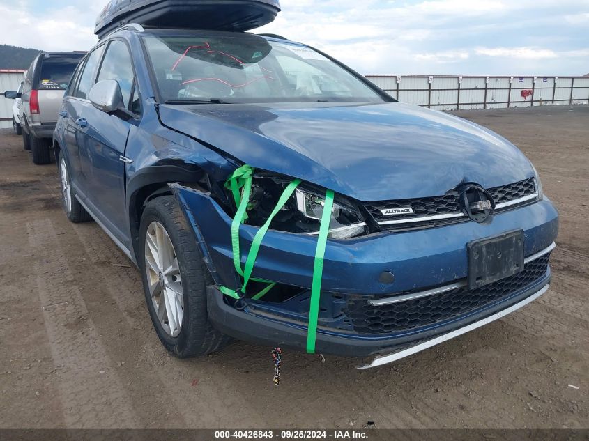 3VWH17AU0JM750486 2018 Volkswagen Golf Alltrack Tsi S/Tsi Se/Tsi Sel