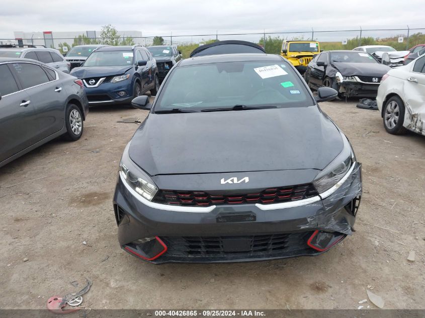 2022 Kia Forte Gt Line VIN: 3KPF54AD5NE468664 Lot: 40426865