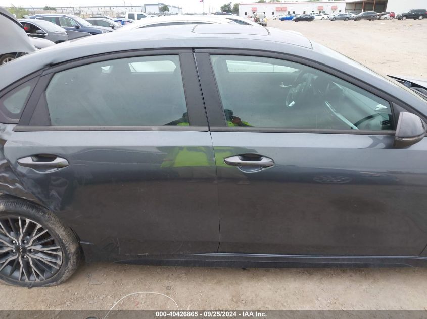 2022 Kia Forte Gt Line VIN: 3KPF54AD5NE468664 Lot: 40426865