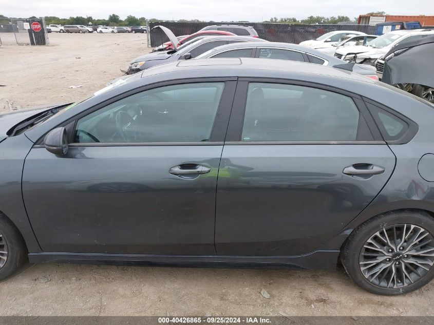 2022 Kia Forte Gt Line VIN: 3KPF54AD5NE468664 Lot: 40426865