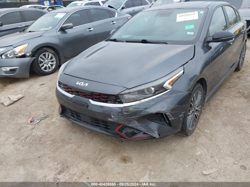 2022 Kia Forte Gt Line VIN: 3KPF54AD5NE468664 Lot: 40426865