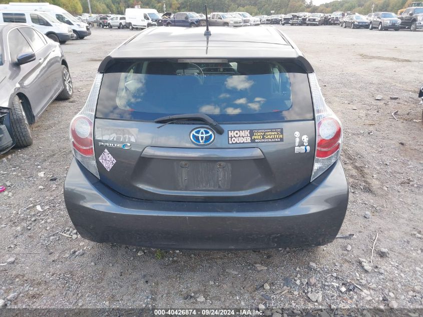 JTDKDTB31E1560228 2014 Toyota Prius C Two