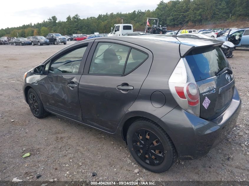 JTDKDTB31E1560228 2014 Toyota Prius C Two