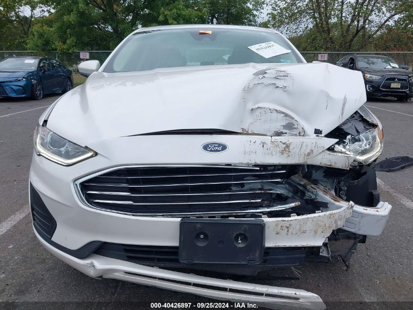 2019 Ford Fusion Hybrid Se VIN: 3FA6P0LU4KR192665 Lot: 40426897