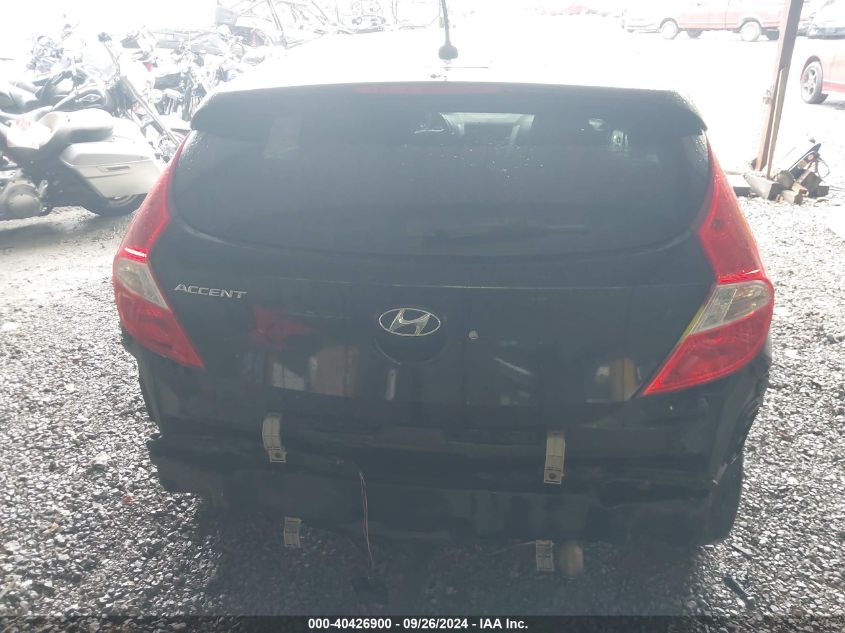 2013 Hyundai Accent Se VIN: KMHCU5AEXDU060970 Lot: 40426900