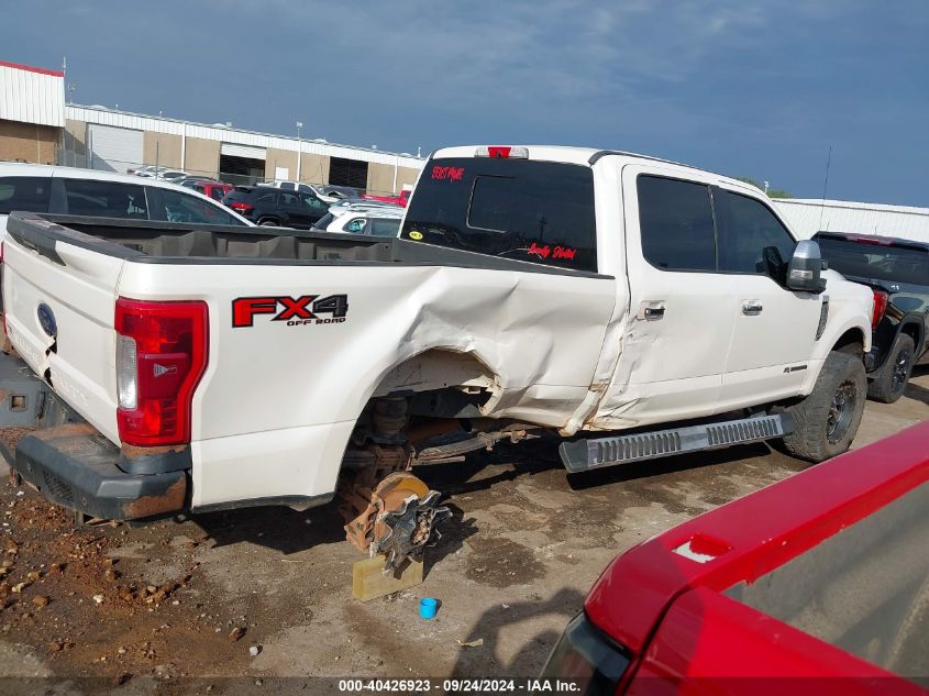 2017 Ford F-250 Lariat VIN: 1FT7W2BT2HEB90155 Lot: 40426923