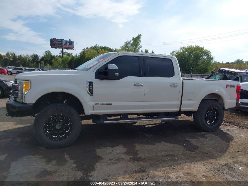 2017 Ford F-250 Lariat VIN: 1FT7W2BT2HEB90155 Lot: 40426923