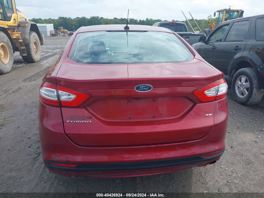 2016 FORD FUSION SE - 1FA6P0H79G5117389