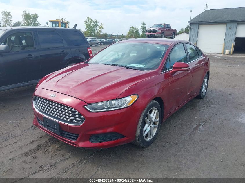 2016 FORD FUSION SE - 1FA6P0H79G5117389