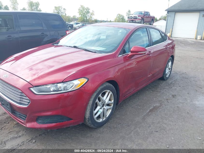 2016 FORD FUSION SE - 1FA6P0H79G5117389