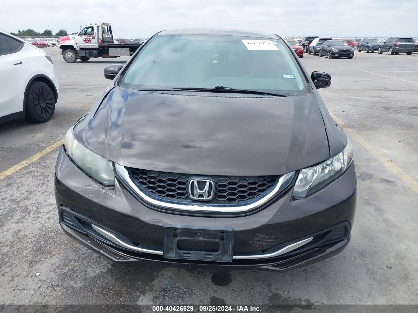 2HGFB2F54EH537803 2014 Honda Civic Lx