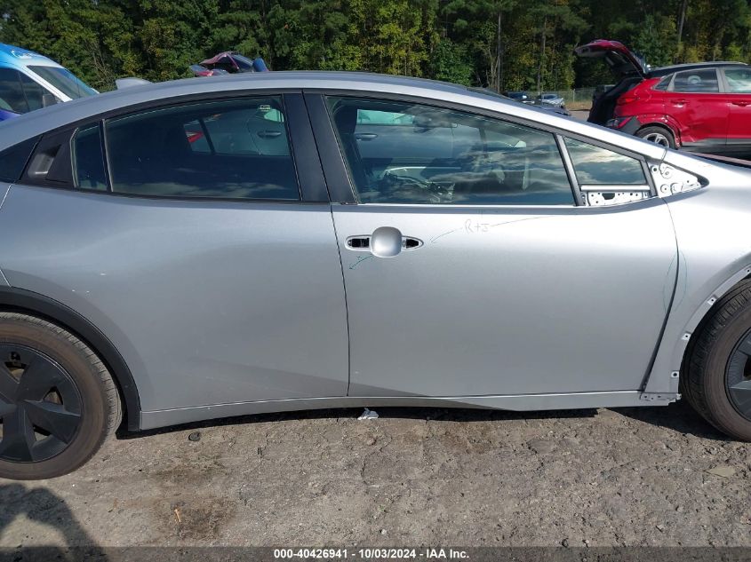 2024 Toyota Prius Le VIN: JTDACAAU6R3016279 Lot: 40426941