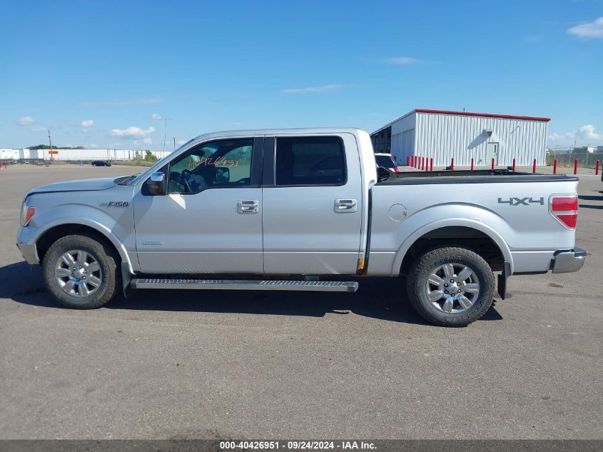 2012 Ford F-150 Lariat VIN: 1FTFW1ETXCKD93273 Lot: 40426951