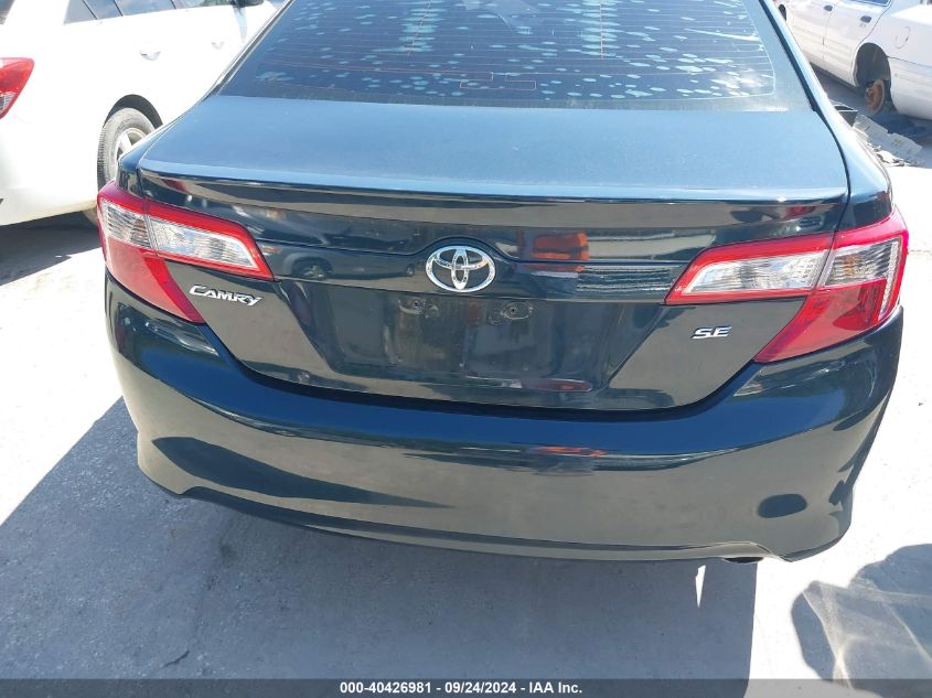 2012 Toyota Camry Se VIN: 4T1BF1FK5CU601208 Lot: 40426981