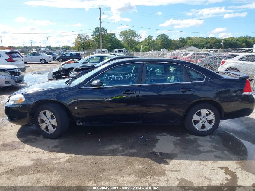 2008 Chevrolet Impala Lt VIN: 2G1WT58K481359915 Lot: 40426983