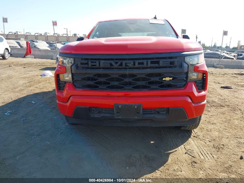 2022 Chevrolet Silverado 1500 2Wd Short Bed Custom VIN: 1GCPABEK5NZ624557 Lot: 40426984