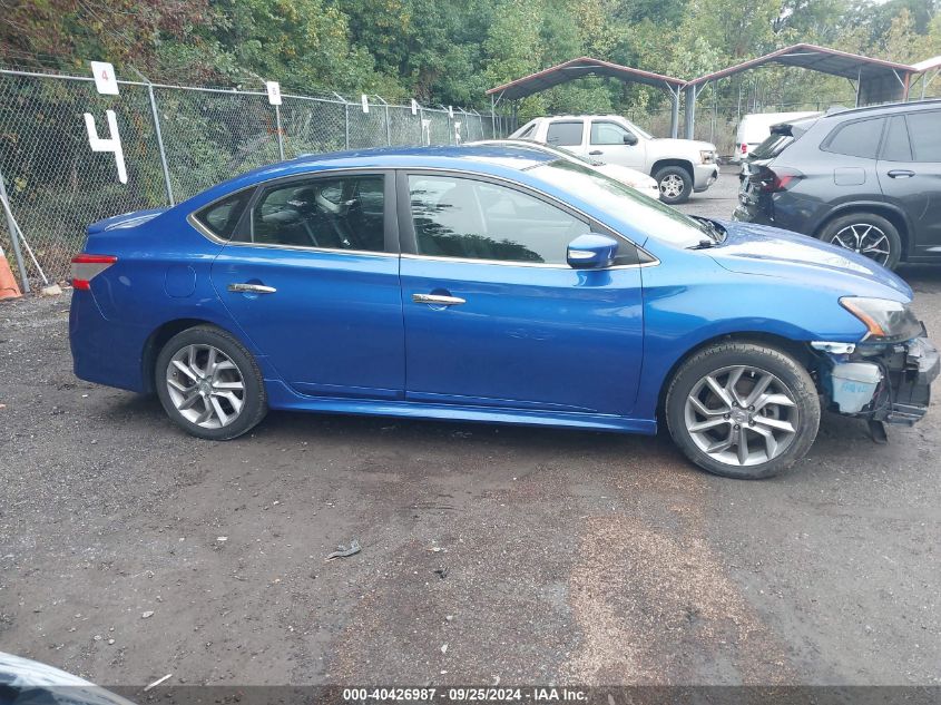 2015 Nissan Sentra Sr VIN: 3N1AB7AP9FY346276 Lot: 40426987