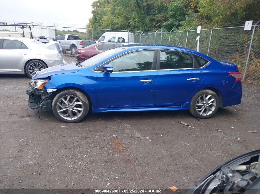 2015 Nissan Sentra Sr VIN: 3N1AB7AP9FY346276 Lot: 40426987