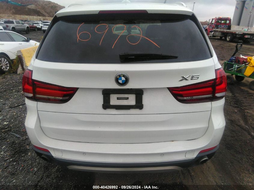 2015 BMW X5 xDrive35I VIN: 5UXKR0C56F0K63302 Lot: 40426992