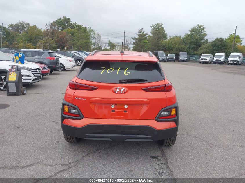 2019 Hyundai Kona Sel VIN: KM8K22AA3KU210492 Lot: 40427016