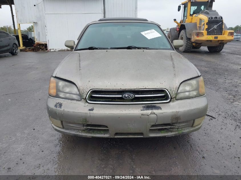 2000 Subaru Legacy Gt Limited VIN: 4S3BE6567Y7216814 Lot: 40427021