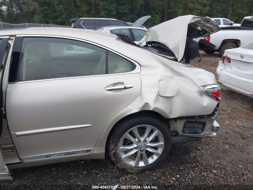 2012 Lexus Es 350 VIN: JTHBK1EGXC2508661 Lot: 40427027