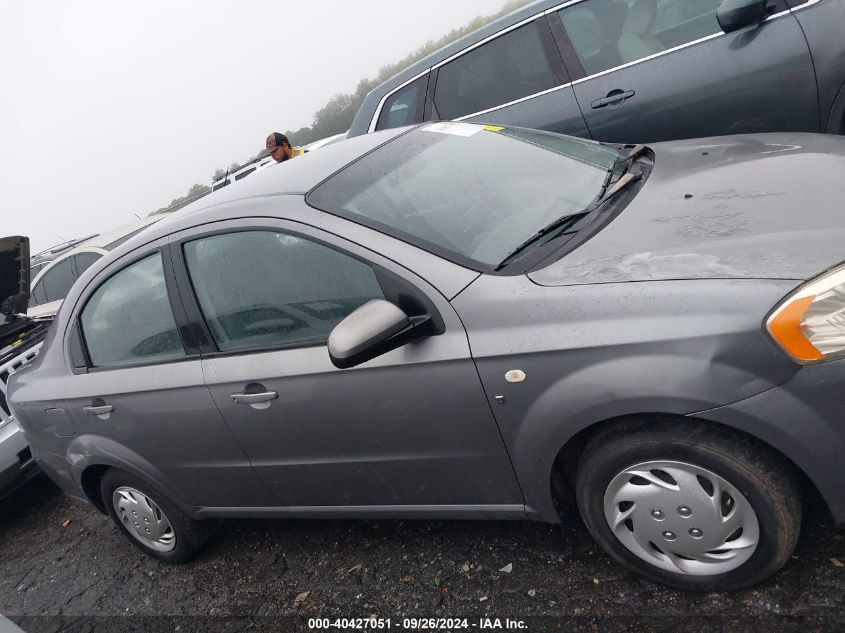 KL1TD56667B108400 2007 Chevrolet Aveo Ls