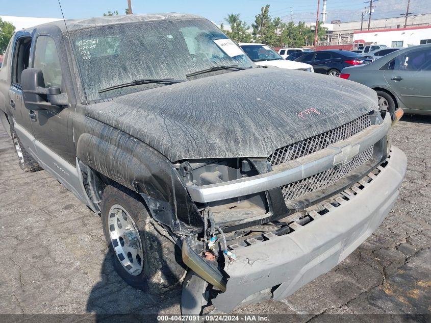 2002 Chevrolet Avalanche VIN: 3GNEC13T82G360681 Lot: 40427091