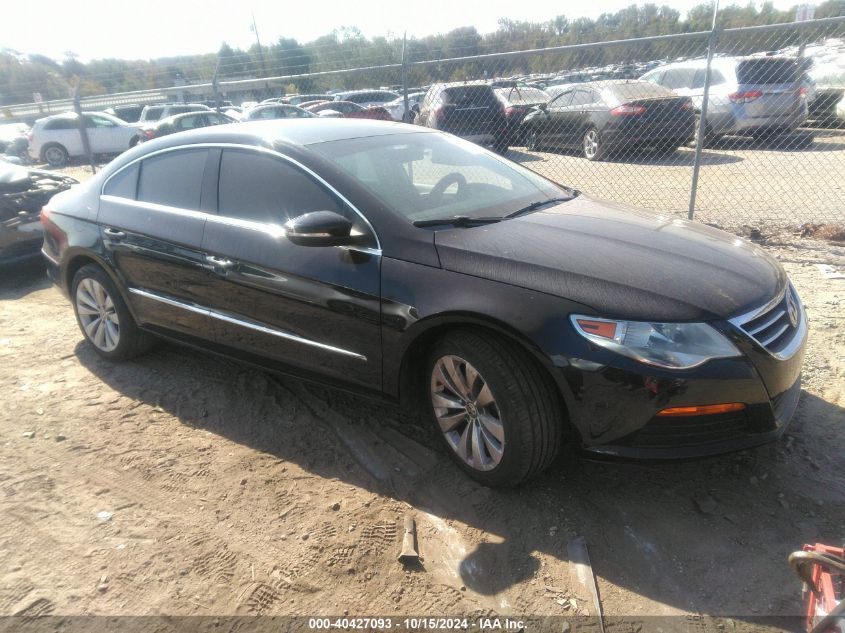 2012 Volkswagen Cc Sport VIN: WVWMN7AN7CE521231 Lot: 40427093