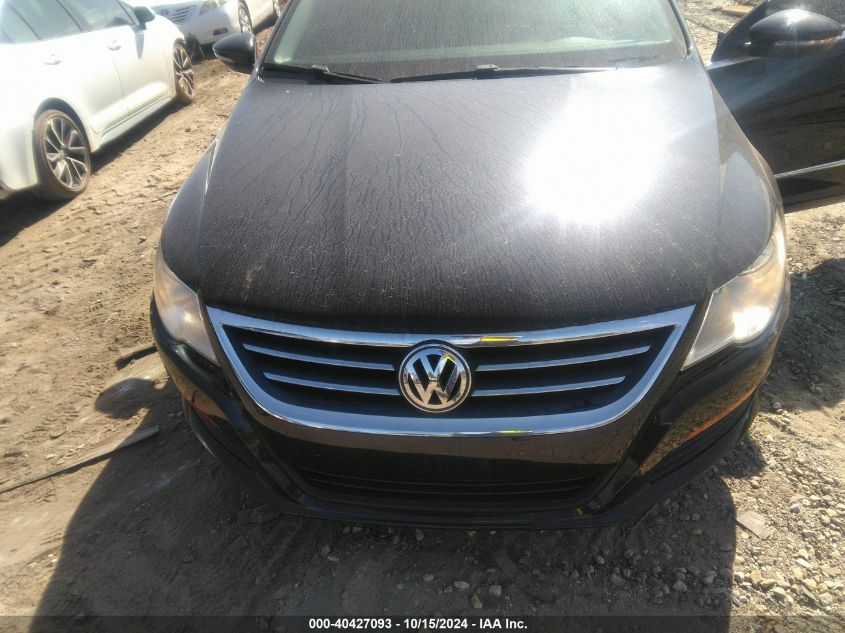 2012 Volkswagen Cc Sport VIN: WVWMN7AN7CE521231 Lot: 40427093