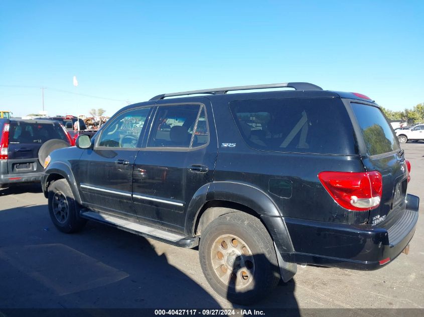 2006 Toyota Sequoia Sr5 V8 VIN: 5TDBT44A56S274326 Lot: 40427117