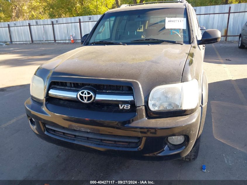 5TDBT44A56S274326 2006 Toyota Sequoia Sr5 V8