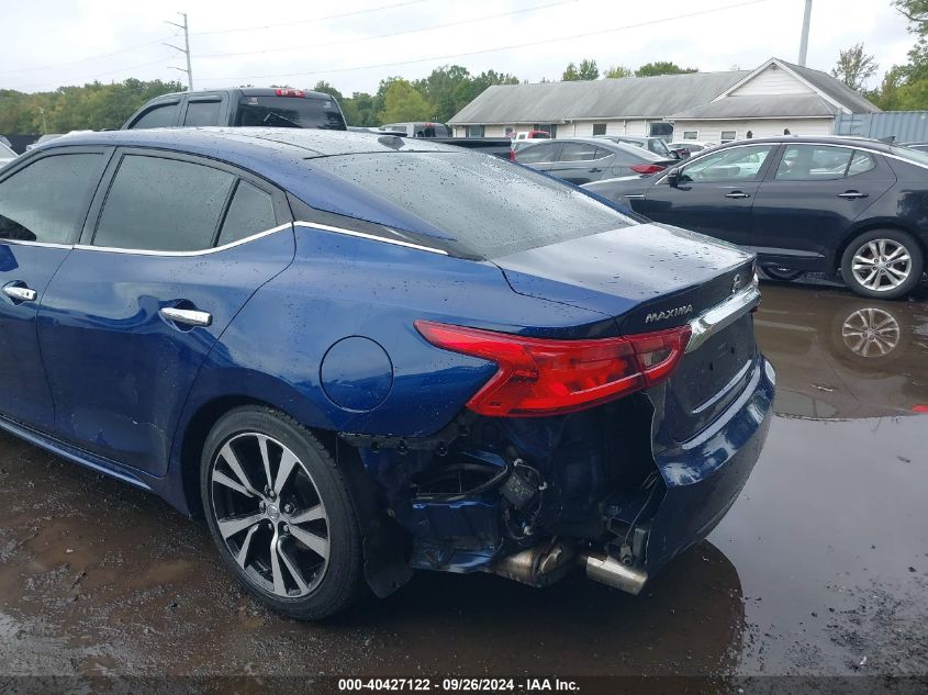 2017 Nissan Maxima 3.5S/Sv/Sl/Sr/Plat VIN: 1N4AA6AP1HC450949 Lot: 40427122