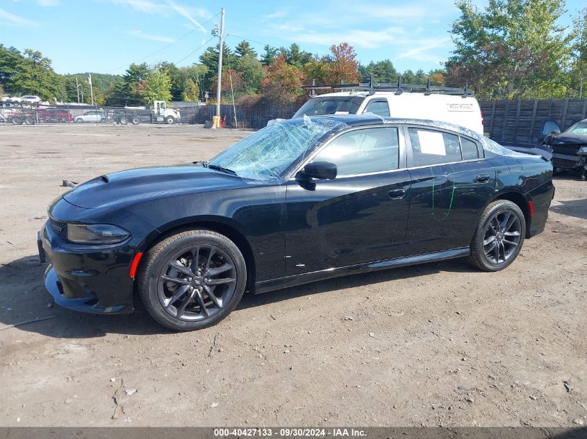 2022 Dodge Charger Gt Awd VIN: 2C3CDXMGXNH154059 Lot: 40427133