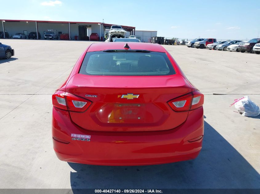 2018 Chevrolet Cruze Ls Auto VIN: 1G1BC5SM1J7143229 Lot: 40427140