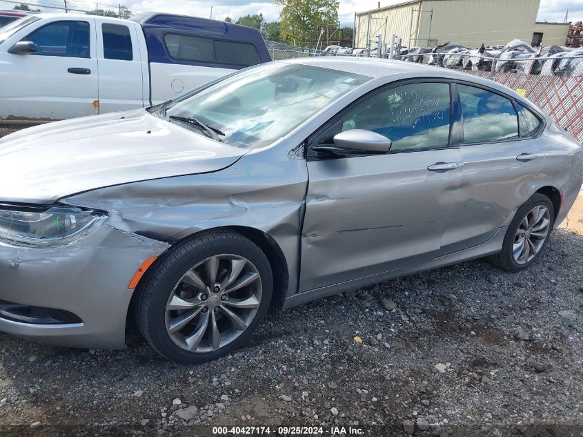 2015 Chrysler 200 S VIN: 1C3CCCBB6FN721881 Lot: 40427174