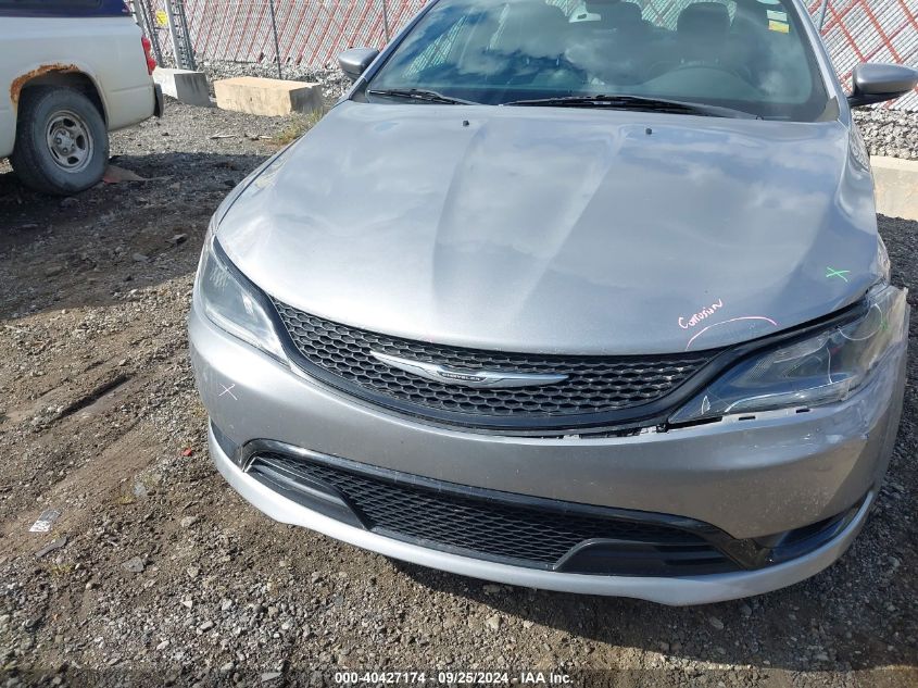 2015 Chrysler 200 S VIN: 1C3CCCBB6FN721881 Lot: 40427174