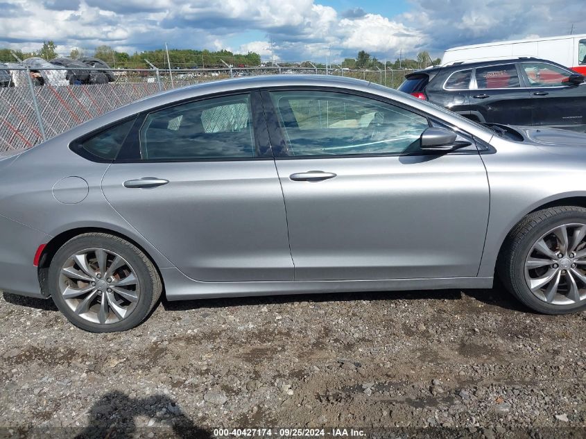 2015 Chrysler 200 S VIN: 1C3CCCBB6FN721881 Lot: 40427174