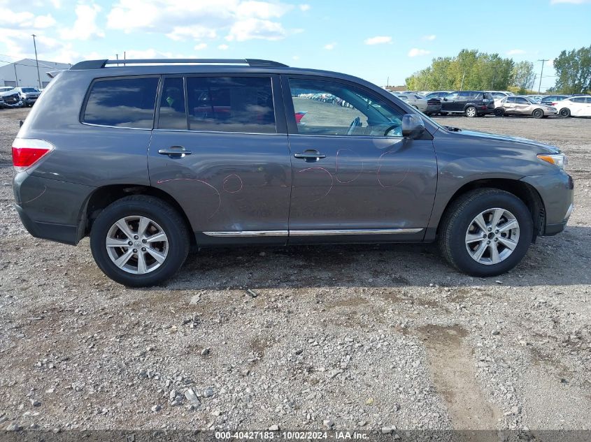 5TDBK3EHXBS075047 2011 Toyota Highlander Se V6