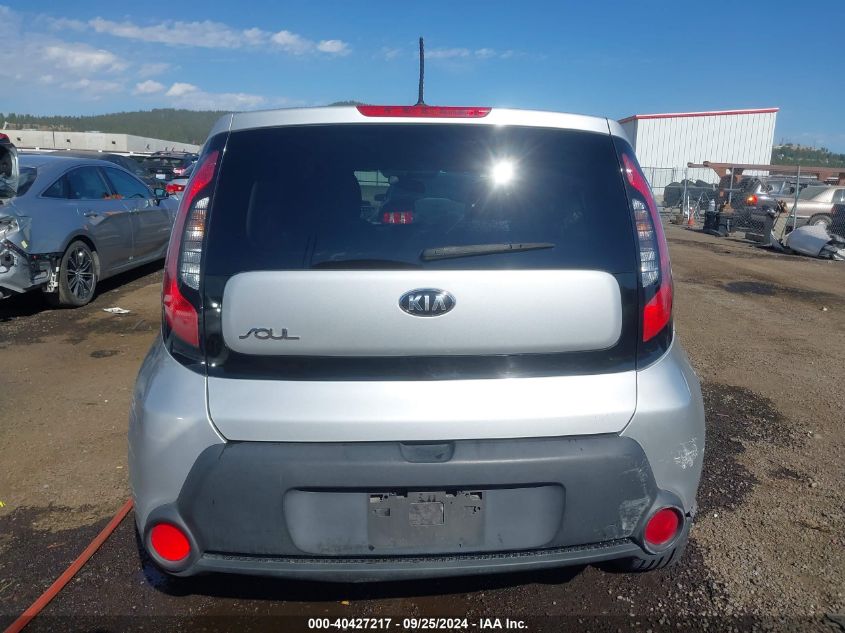 2015 Kia Soul VIN: KNDJN2A20F7808172 Lot: 40427217