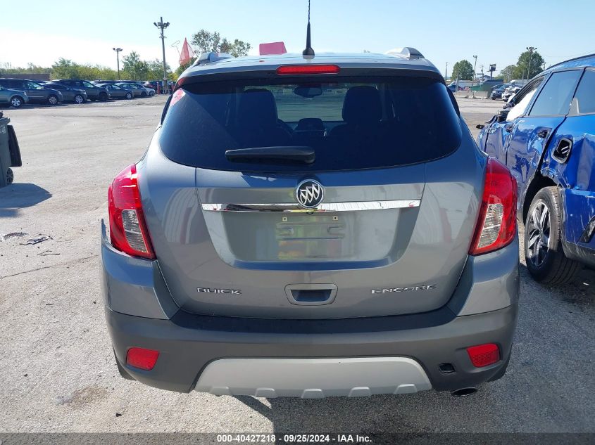 2014 Buick Encore Leather VIN: KL4CJCSB5EB617488 Lot: 40427218